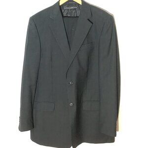Gianfranco Ferre Full Suit 44L Italy Italian Pants Jacket Blazer Peak Lapel